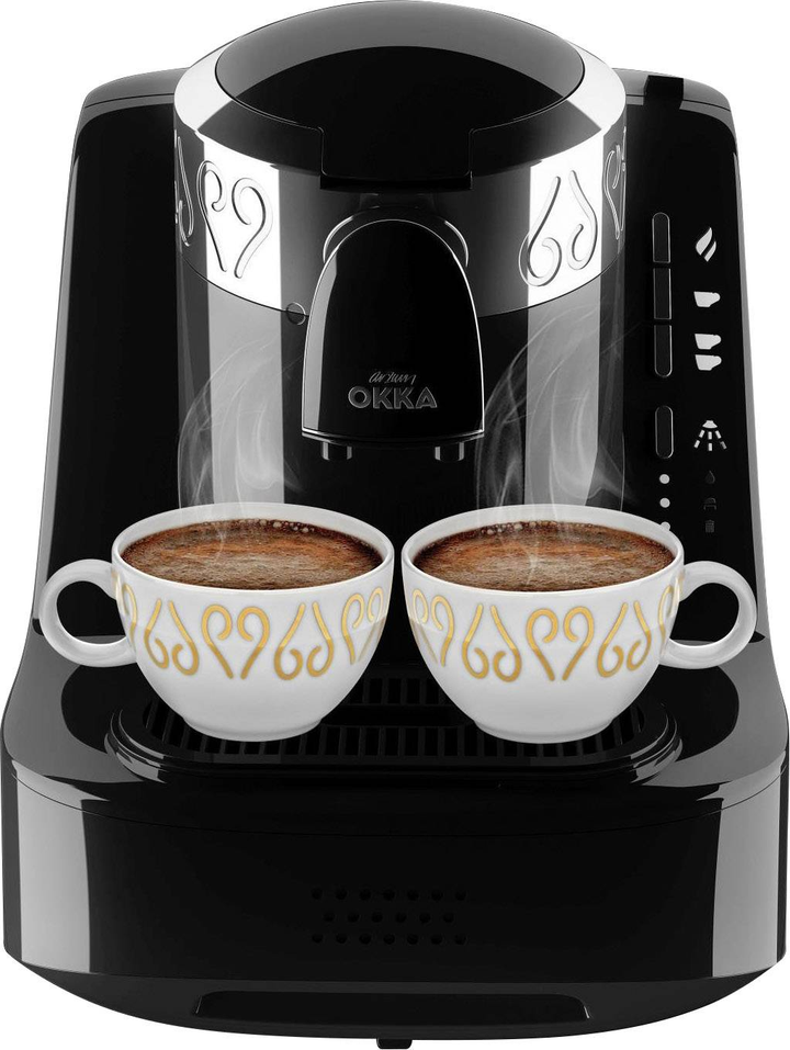 Arzum Okka Mokka Automat Schwarz Vollautomatische Mokkamaschine Defektware D-Ware - 8693184951705