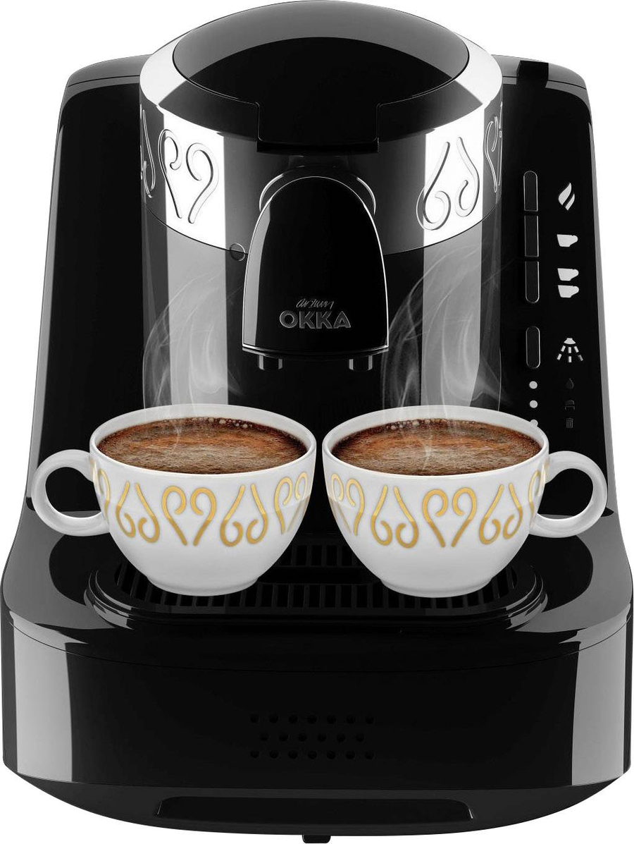 Arzum Okka Mokka Automat Schwarz Vollautomatische Mokkamaschine Kaffeemaschine B-Ware - 8693184951705