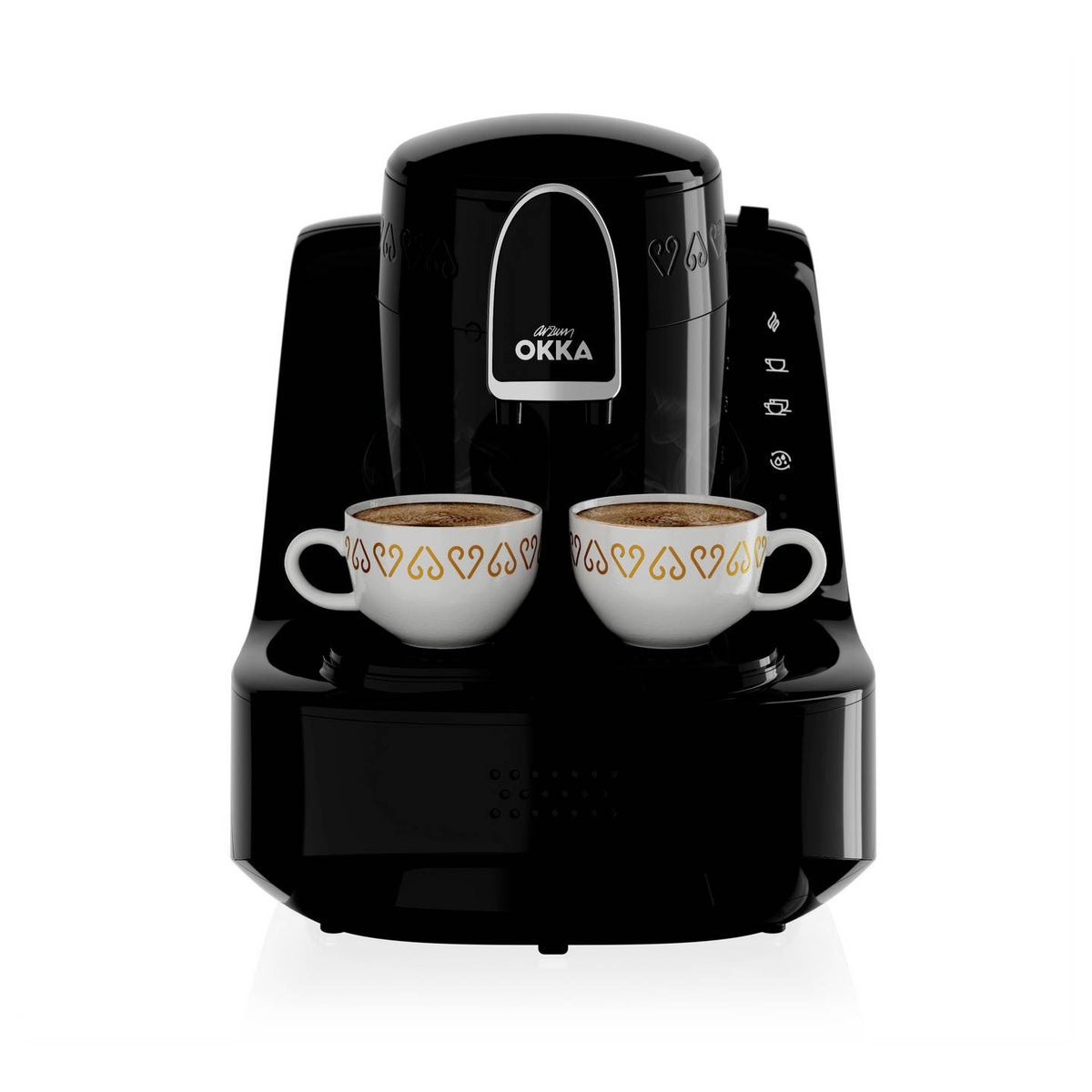 Arzum Mokka-Kaffeemaschine 710W schwarz chrom Handkaffeemaschine Mokka 3,4kg - 8693184919057