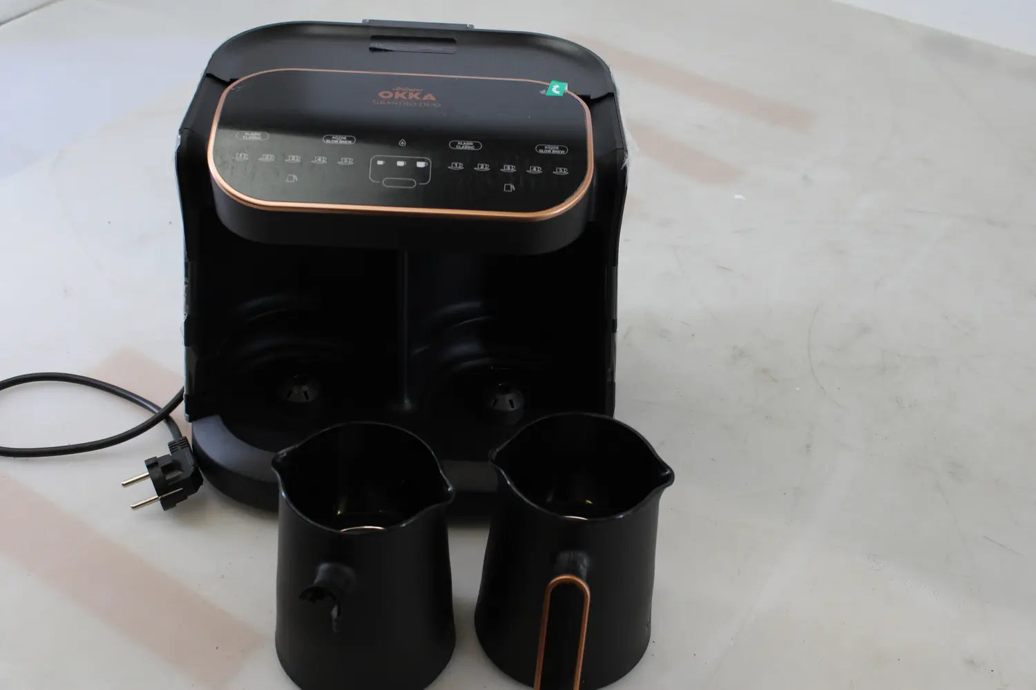 C-Ware Arzum Okka Mokkamaschine Kaffeemaschine Türkischer Kaffee Duo Siehe Text/Foto - 8693184910412