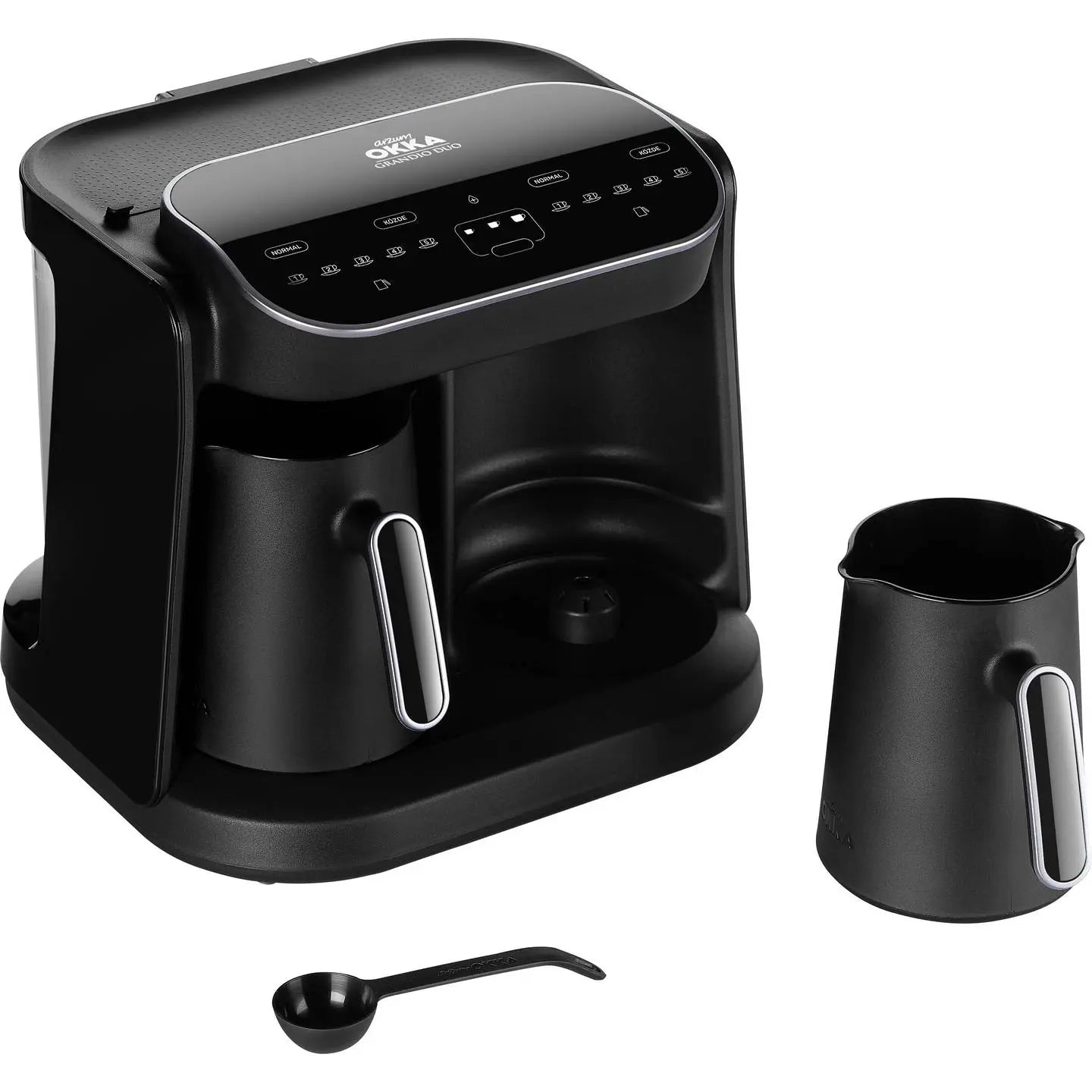 B-Ware Arzum Mokkamaschine Kaffeemaschine Okka Grandio Duo Schwarz Chrom Led Display - 8693184910429