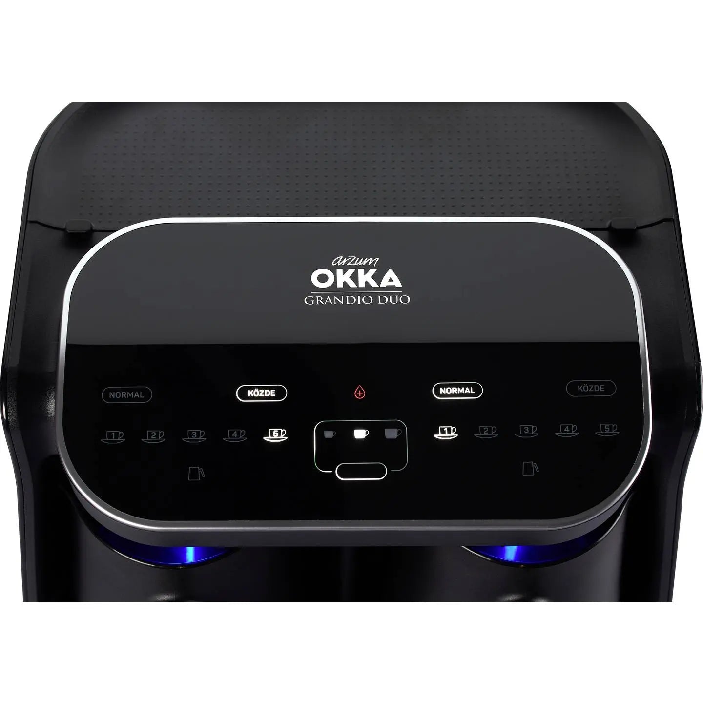 B-Ware Arzum Mokkamaschine Kaffeemaschine Okka Grandio Duo Schwarz Chrom Led Display - 8693184910429