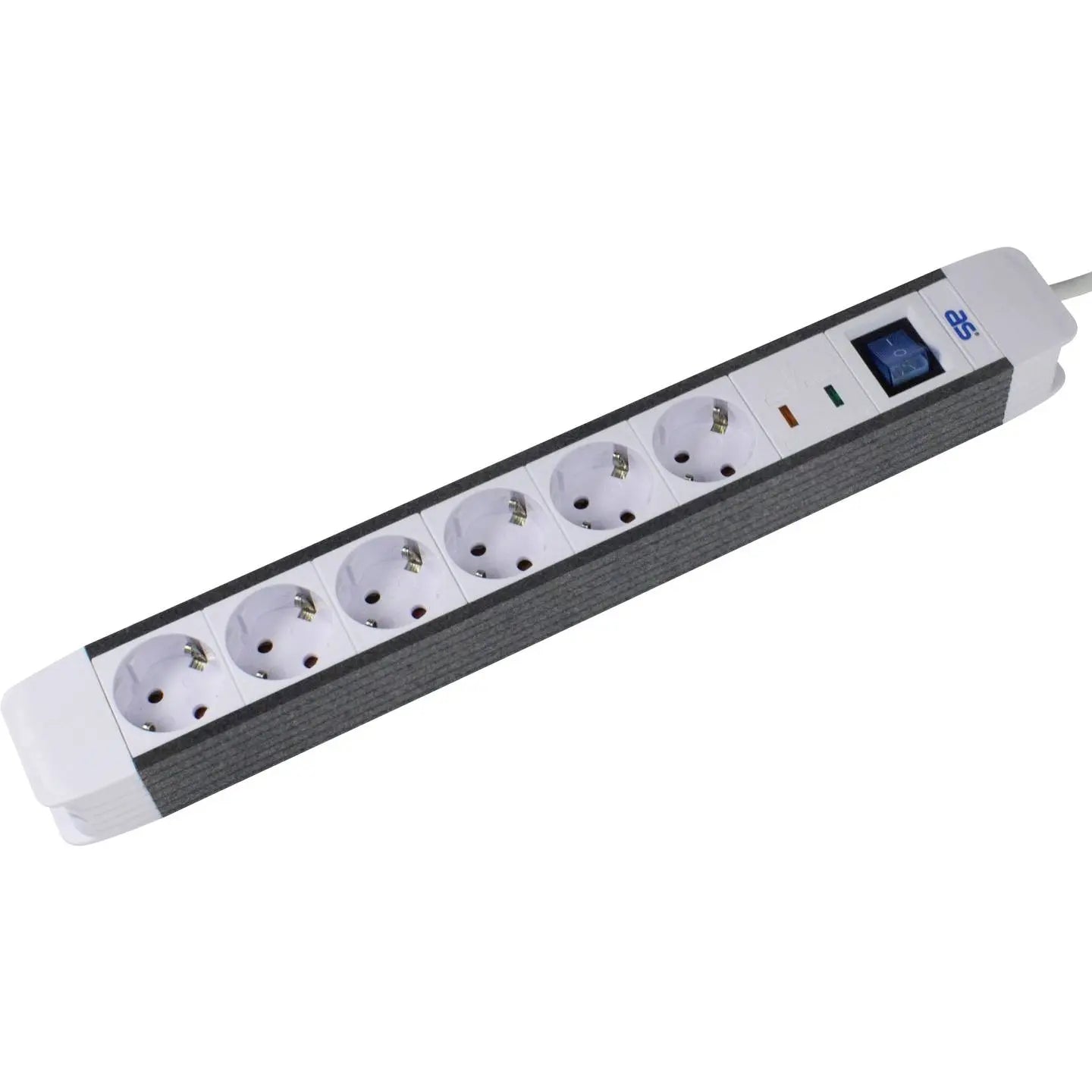 B-Ware As Schwabe Steckdosenleiste Mehrfachsteckdose Schutzkontakt Weiß 6 Fach 1,5 M - 4011160186660