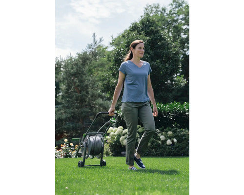 GEKA Schlauchwagen P25 Gartenwagen Handwagen mit ergonomischem Griff und - 4015933105520