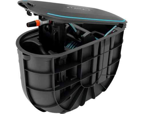 Gardena Schlauchbox RollUp M 20m Schlauch Gummi Kunststoff Metall wetterfest - 4066407021846