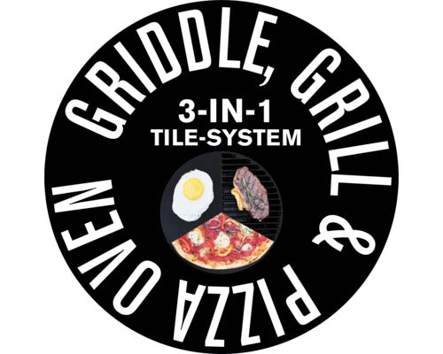 Char-Broil Griddle Gasgrill Versa-Tile 3-in-1 Kachel-System Grill Pizzaofen BBQ - 4260547599962