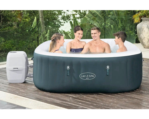 Bestway Aufblasbarer Whirlpool LAY-Z-SPA Ibiza AirJet 140 Luftdüsen Heizsystem - 6941607382349