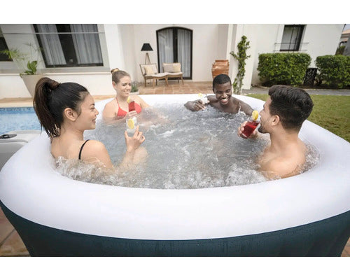 Bestway Aufblasbarer Whirlpool LAY-Z-SPA Ibiza AirJet 140 Luftdüsen Heizsystem - 6941607382349