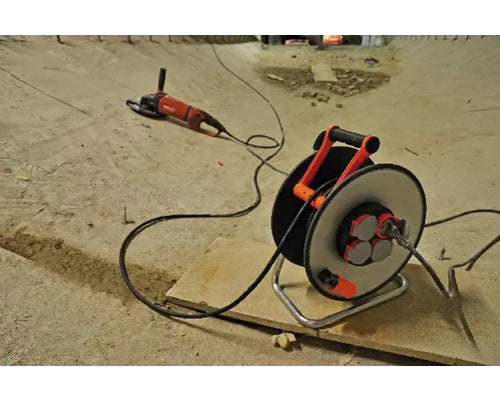 Brennenstuhl Kabeltrommel IP44 professionalLINE SteelCore 33m 4 Steckdosen - 4007123682850