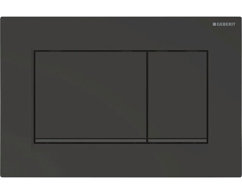 GEBERIT Betätigungsplatte Sigma20 schwarz matt für Unterputz-Spülkasten - 4025410759580