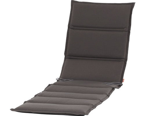 Siena Garden Auflage Centauri Gartenliege taupe 200x58cm 3cm dick 100% Polyester - 4055938418010
