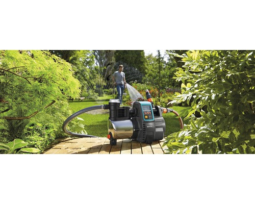 Gardena Hauswasserautomat 6000/6 LCD Heizkörper Gartenbewässerung wassersparend - 4078500044370