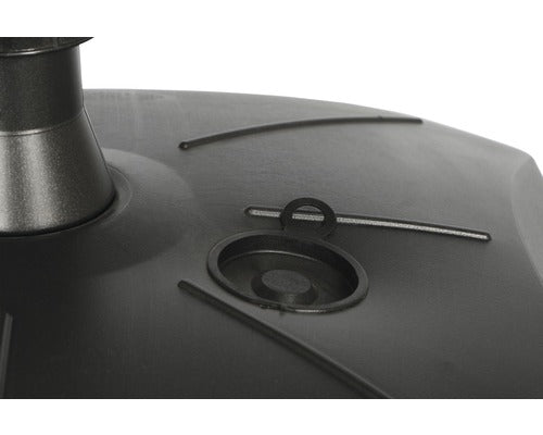 Siena Garden Sonnenschirmständer Kunststoff 50kg anthrazit oval Garten Terrasse - 8012642000326