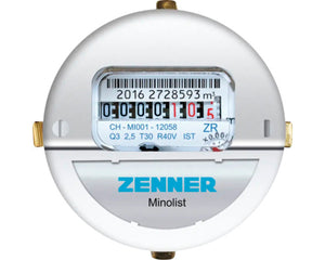 B-Ware Zenner Wasserzähler Messkapsel Minolist Koax 2" Qn 1,5 Kaltwasser Heizkörper