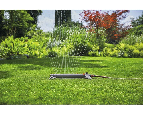 GARDENA Viereckregner AquaZoom M für Gartenbewässerung 9-250 m² 0,9 kg - 4078500048095
