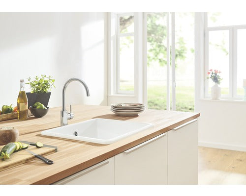GROHE Concetto Einhebel Küchenarmatur hoher Auslauf Chrom 354mm 224mm - 4005176466823