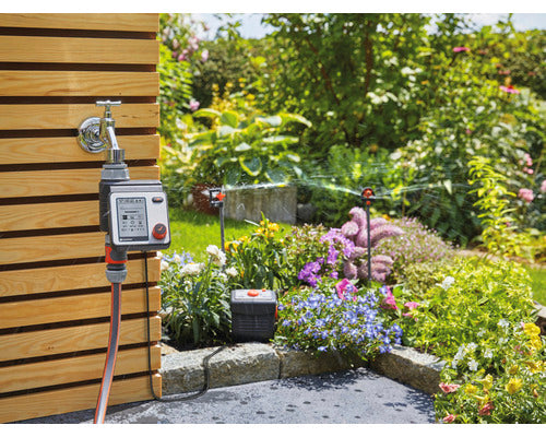 GARDENA Bewässerungscomputer Master Wasserverteiler automatisches Gießen Set - 4078500055918