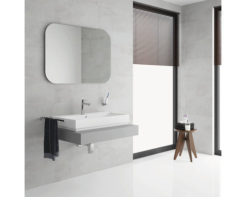 GROHE Waschtischarmatur LINEARE Einhebelmischer chrom Badheizung Push-Open - 4005176409110