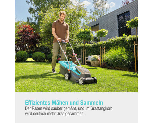 GARDENA Akku Rasenmäher PowerMax 32/36V P4A Mäher Handrasenmäher ohne Akku - 4078500054188