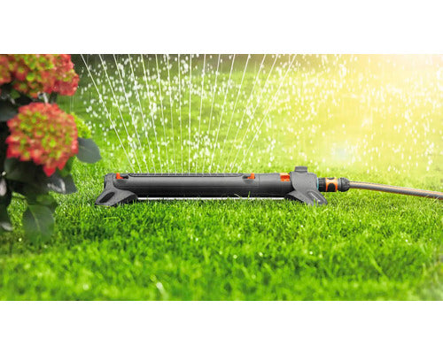GARDENA Viereckregner AquaZoom M für Gartenbewässerung 9-250 m² 0,9 kg - 4078500048095