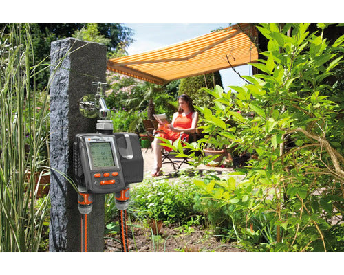 GARDENA Bewässerungscomputer MultiControl duo automatische Gartenbewässerung - 4078500187404