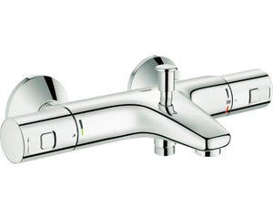 B-Ware Grohe Badewannenarmatur Precision Start mit Thermostat chrom 90mm hoch