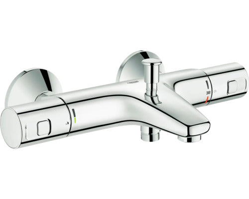 Grohe Badewannenarmatur Precision Start mit Thermostat chrom 90mm hoch - 4005176323553