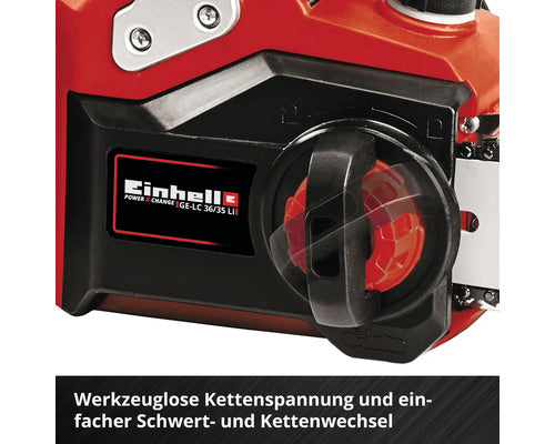 Einhell Power X-Change Akku-Kettensäge GP-LC 36/35 Li-Solo Oregon Kette Säge - 4006825631920