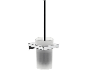 B-Ware Hansgrohe WC-Bürstengarnitur AddStoris Metall chrom Handtuchhalter Badezimmer