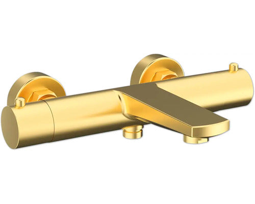Jungborn Badewannenarmatur Heizkörper LAMBDA Thermostat gold matt DVGW geprüft - 4306517991142