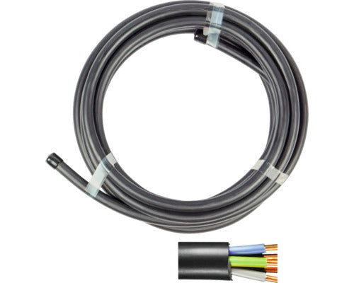 NYY Erdkabel NYY-J 5x10mm² schwarz Starkstrom Kabel 600/1000V feste Verlegung - 4022873034834