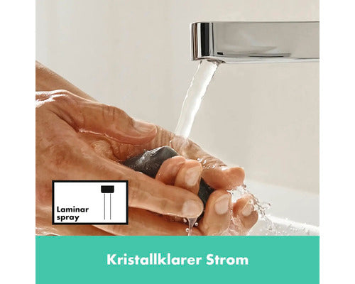 Hansgrohe Waschtischarmatur FINORIS Armatur Einhebelmischer chrom Push-Open - 4059625336083