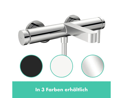 Hansgrohe Badewannenarmatur Heizkörper FINORIS Einhebelmischer chrom 31cm 20cm - 4059625336793