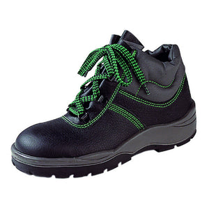 B-Ware Asatex Bau-Schnürstiefel Arbeitsschuhe Leder schwarz S3 SRA EN20345 Größe 37