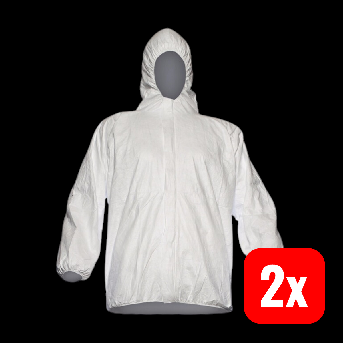 Asatex Chemikalienschutzjacke Arbeitsjacke Schutzjacke Gr XXL weiß TYVEK 2 STÜCK - 5450208005904
