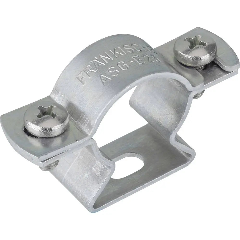 B-Ware Fränkische Montage Befestigung Abstandschelle Aluminium Rohrschelle 40mm 4 Stück - 4013960176315