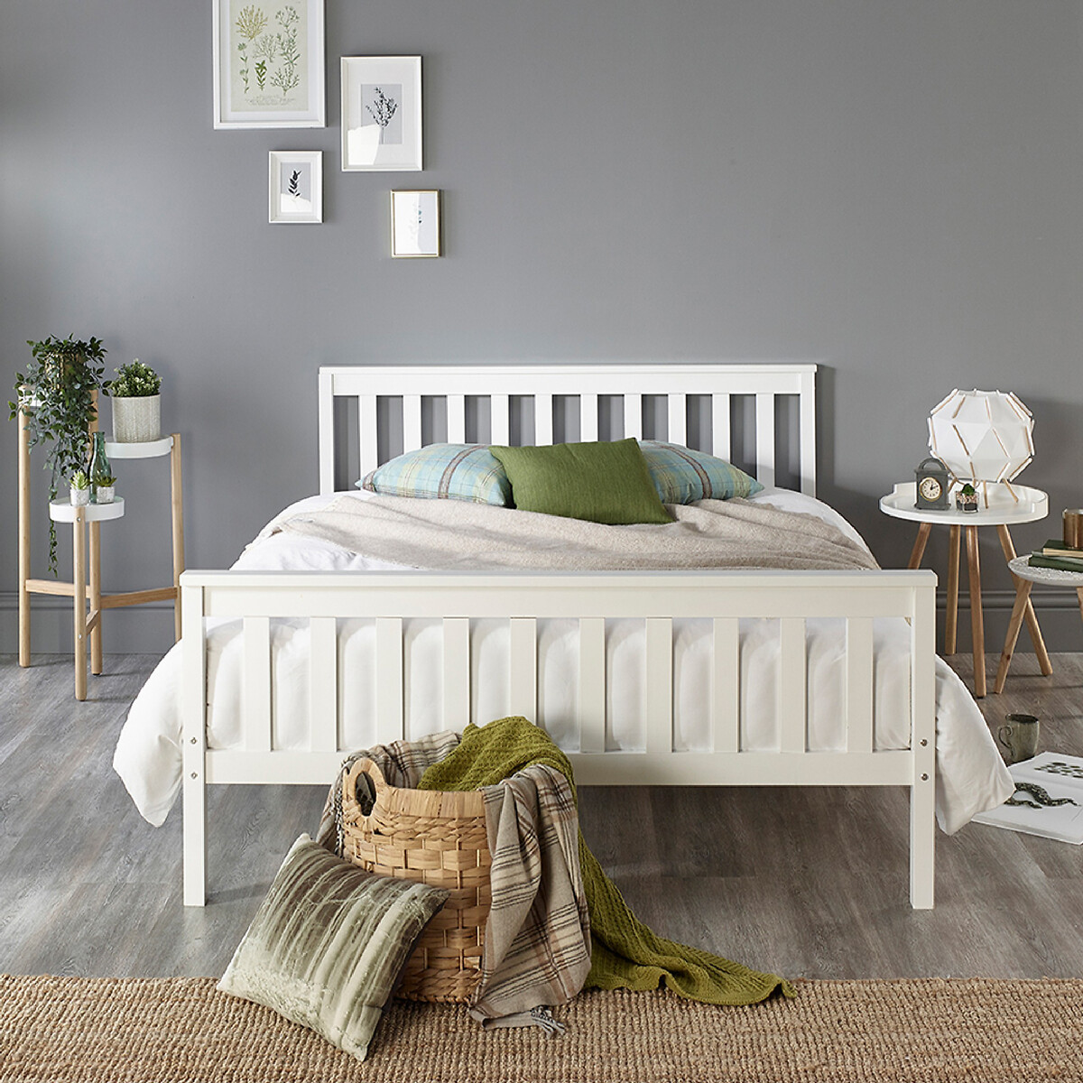 Aspire Atlantic Wooden Shaker Bed Einzelbett Schlafmöbel Holzbett Single Bett B-Ware - 5057632196453