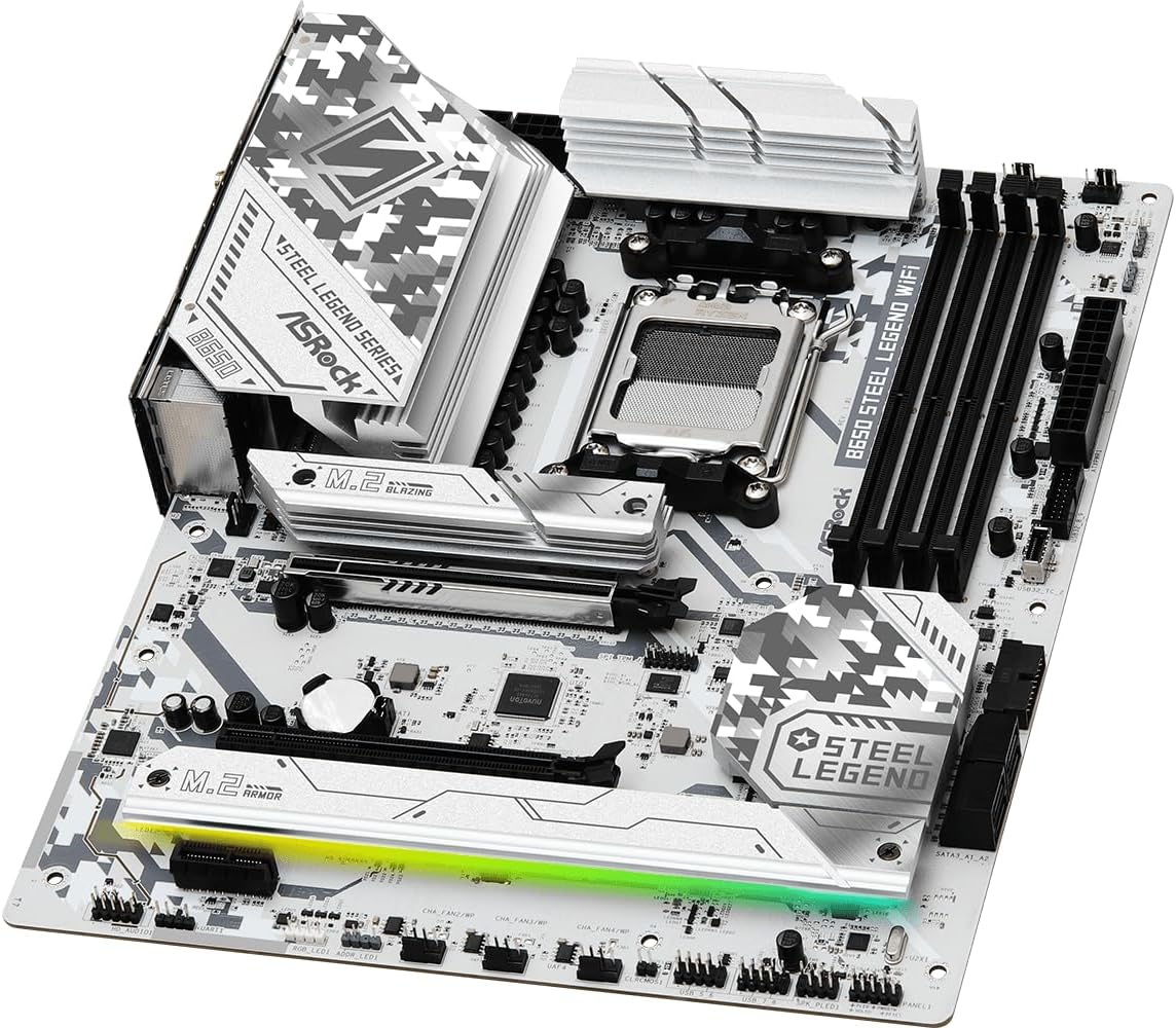 B-Ware Asrock B650 Steel Legend Wi Fi Mainboard Motherboard Sockel Am5 Ddr5 Atx - 4710483944598