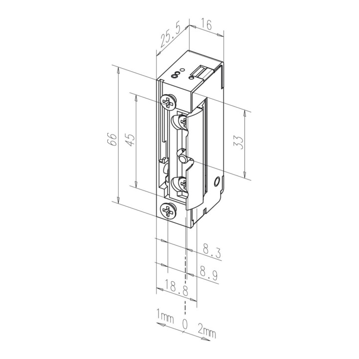 B-Ware Assa Abloy Effeff Elektro Türöffner Türöffner 128 E Fafix Ohne Stu 128 E A71 - 4042203340787