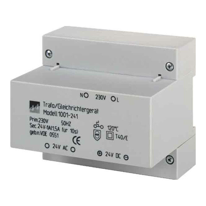 B-Ware Assa Abloy Effeff Stromversorgung Trafo Gleichrichter 1001 12 12 V Din Schiene - 4042203164291