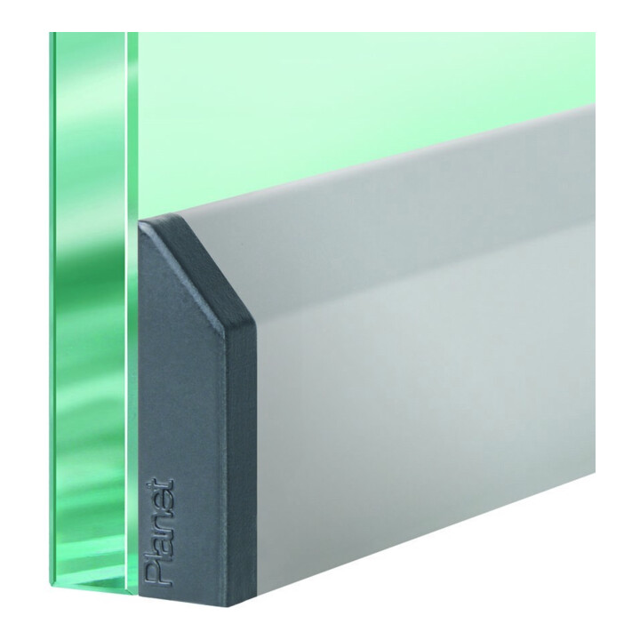 Assa Abloy Türdichtung Set Dichtung Innentür Schmal Silber 834mm Planet  B-Ware - 7612231025863