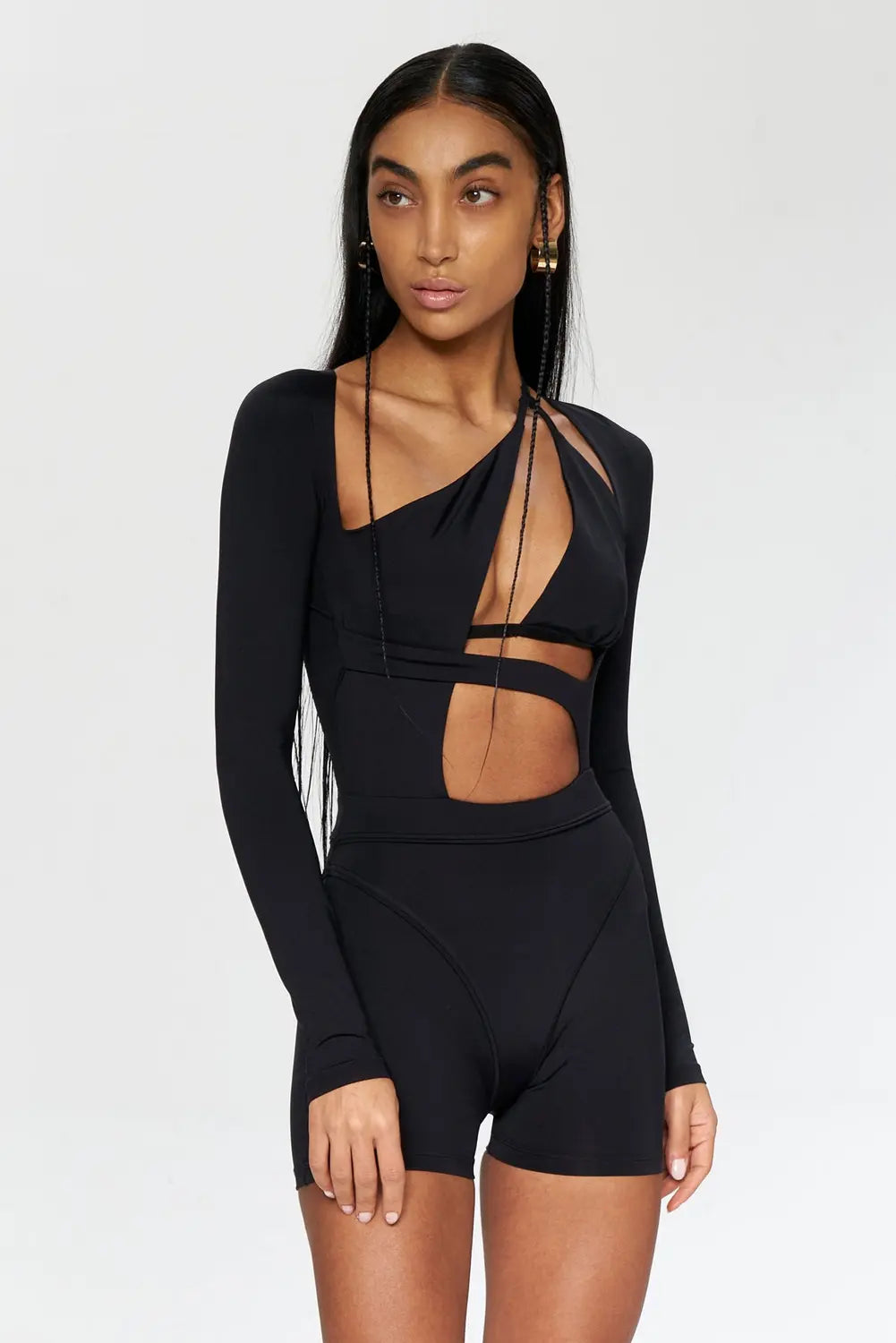 B-Ware Iamnotbasic Playsuit Overall Astral Schwarz Größe S Damenmode Outfit Damen Suit - 8682521047263