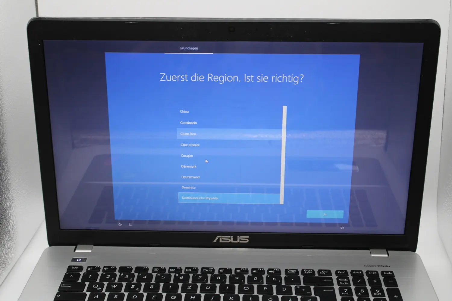 B-Ware Asus Laptop Notebook 17 Zoll Windows 8 500 Gb Schwarz Siehe Text/Fotos - 4716659647645