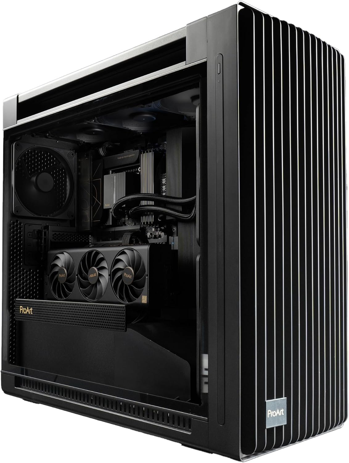B-Ware Asus Pro Art Pa602 E Atx Gaming Gehäuse Pc Case Seitenfenster Schwarz - 4711387338490