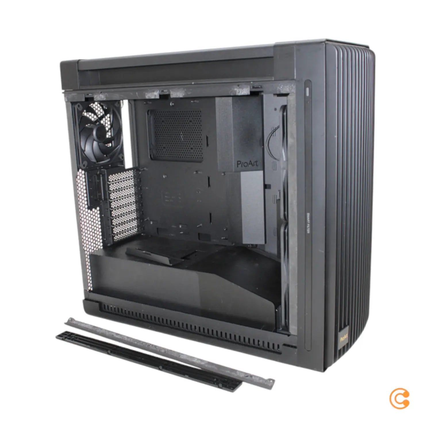 C-Ware Asus Pro Art Pa602 E Atx Gaming Gehäuse Pc Case Seitenfenster Siehe Text/Foto - 4711387338490