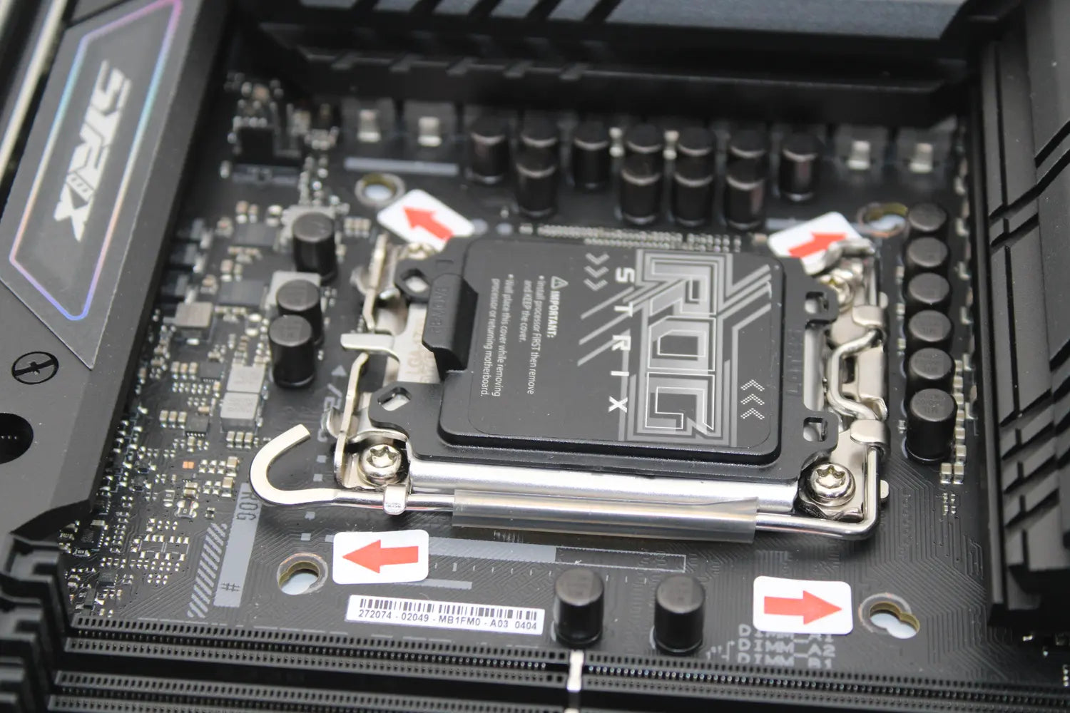 B-Ware Asus Rog Strix Z790 F Gaming Wifi Ii Intel Lga 1700 Mainboard Siehe Text/Foto - 4711387356548