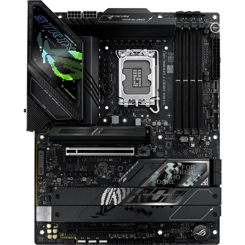 B-Ware Asus Rog Strix Z890 F Gaming Wifi Motherboard Intel Lga 1851 Atx Siehe Text/Foto - 4711387755921
