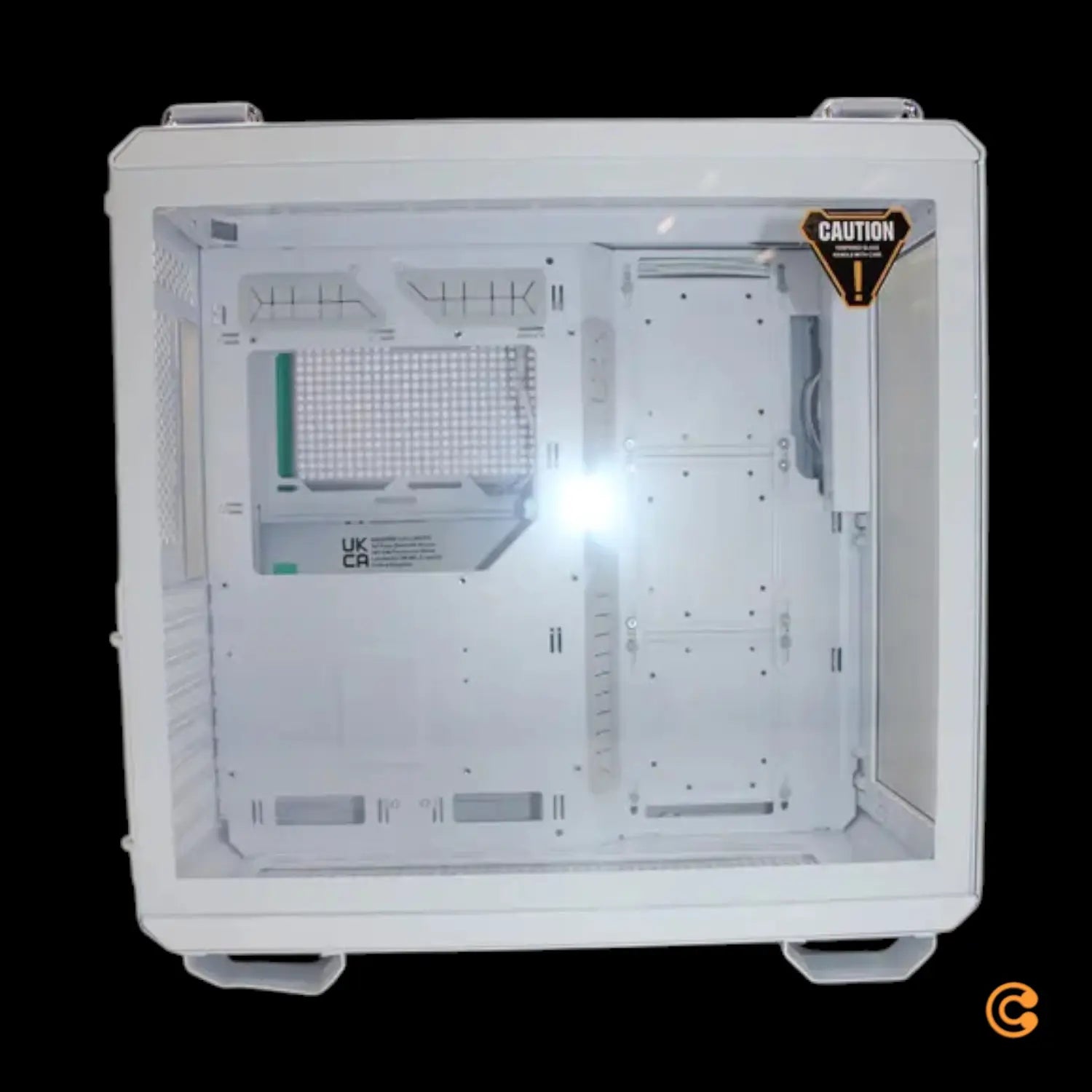 C-Ware Asus Tuf Gaming Gt502 Case Gehäuse Mainboard Tempered Schwarz Siehe Text/Foto - 4711081943013