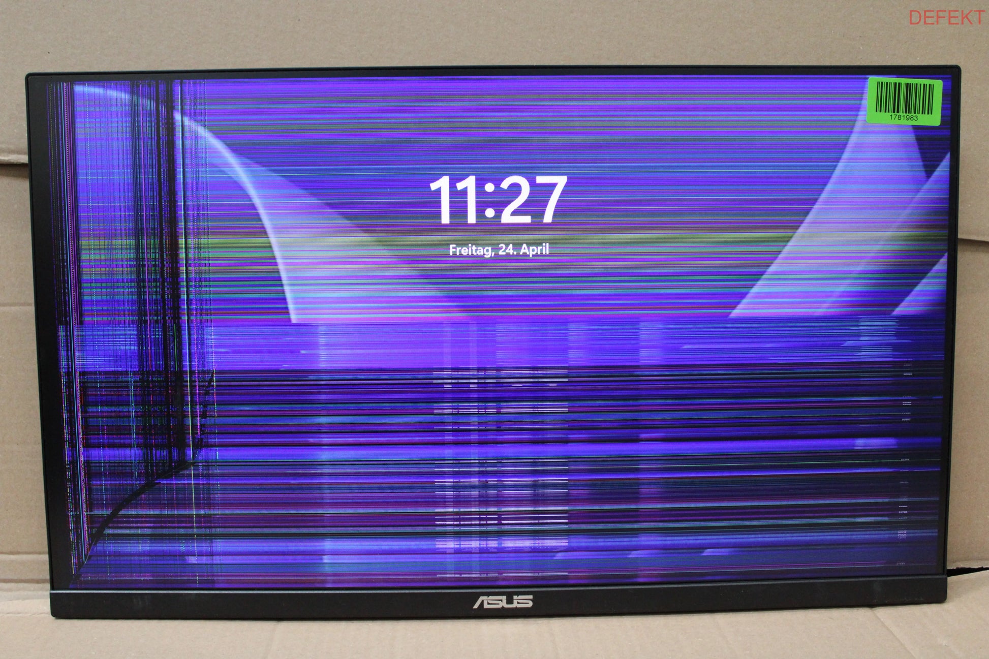 D-Ware Asus Monitor Bildschirm Led Full Hd 27 Zoll Ips Hdmi Vga Defektware - 4718017766913