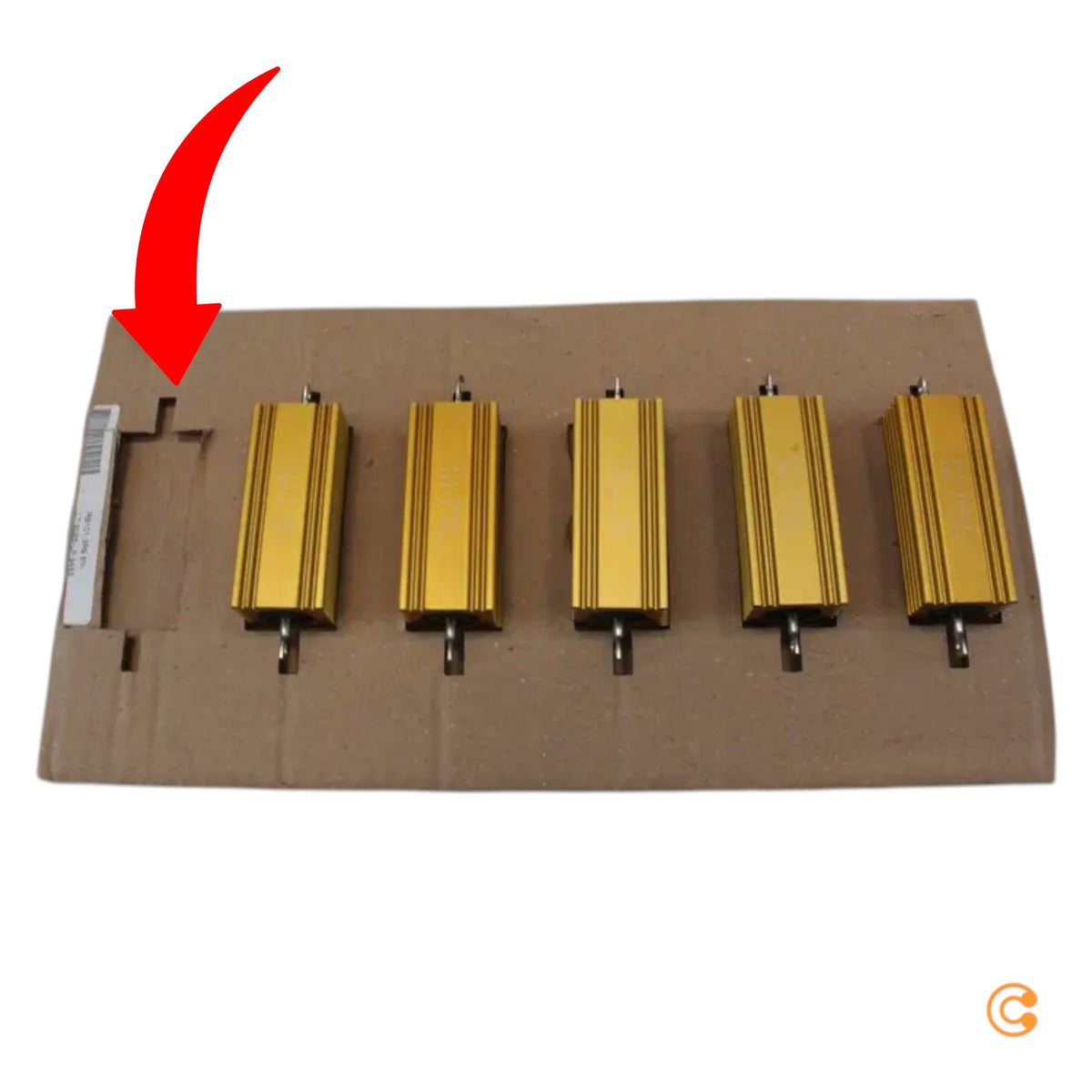 ATEElectronics Hochlast-Widerstand Resistor axial bedrahtet 3.9Ω SIEHE TEXT/FOTO - 2050001772107